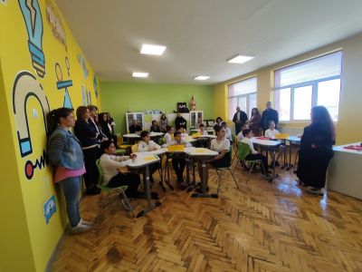 Откриване на училищен STEM център 2