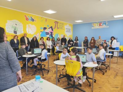Откриване на училищен STEM център 3