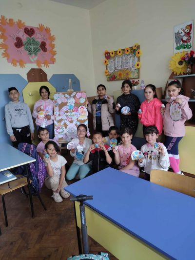 Това изработиха малките ръчички на учениците от начален етап на образование. - ОУ Васил Левски - Долни Луковит