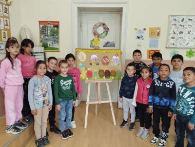 Това изработиха малките ръчички на учениците от начален етап на образование. - ОУ Васил Левски - Долни Луковит