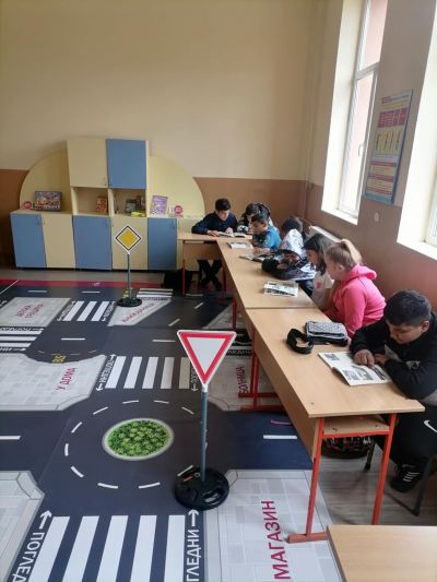 Урок по Безопасност на движението по пътищата - 6 клас - ОУ Васил Левски - Долни Луковит