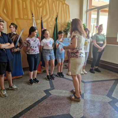 Грамота за участието ни в конкурса ''На мира в света'' - ОУ Васил Левски - Долни Луковит
