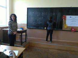Ученици от 5 клас - ОУ Васил Левски - Долни Луковит